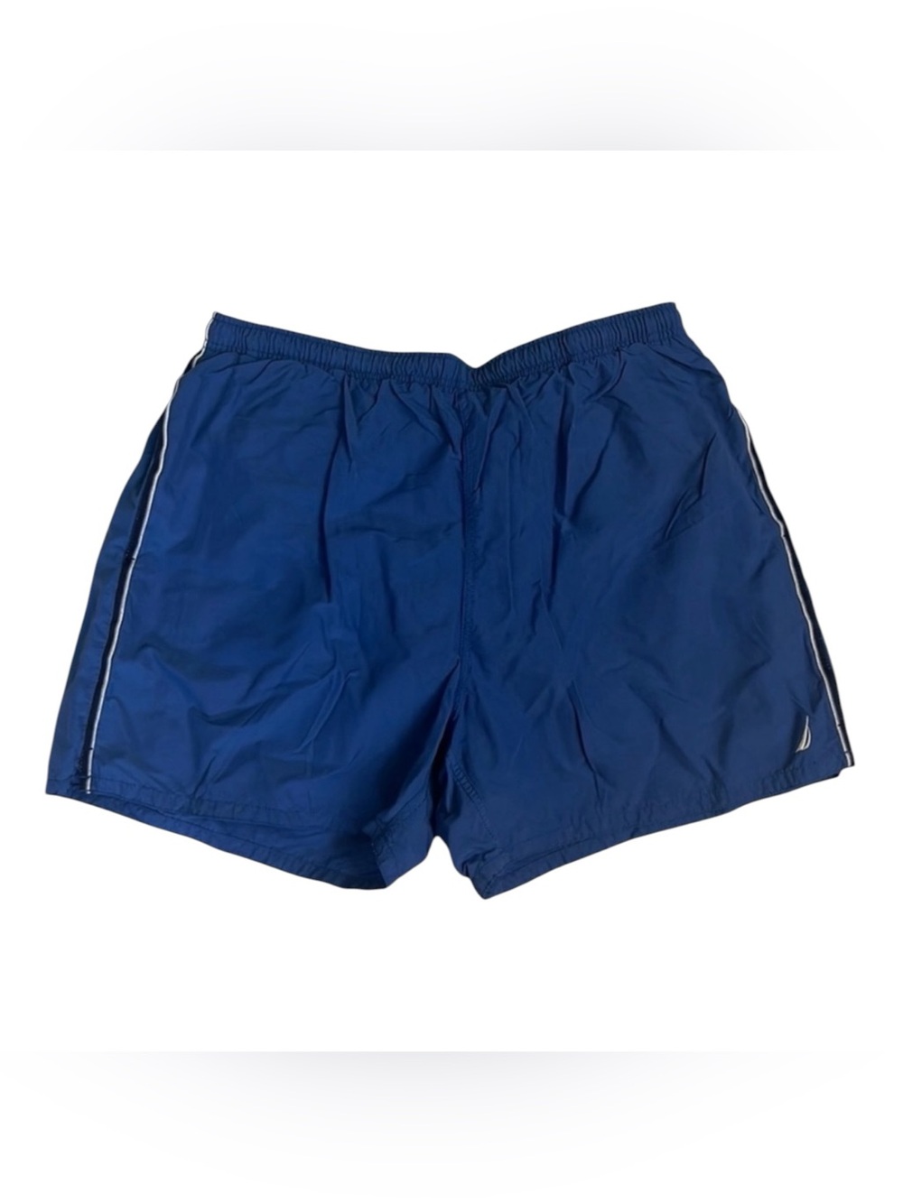 D1- extra large - mens blue swim trunks size XL NAUTICA